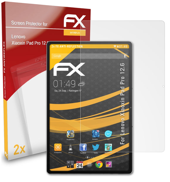 atFoliX FX-Antireflex Displayschutzfolie für Lenovo Xiaoxin Pad Pro 12.6