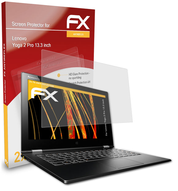 atFoliX FX-Antireflex Displayschutzfolie für Lenovo Yoga 2 Pro (13.3 inch)