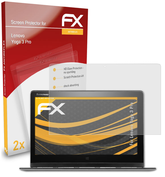 atFoliX FX-Antireflex Displayschutzfolie für Lenovo Yoga 3 Pro