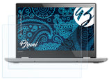 Schutzfolie Bruni kompatibel mit Lenovo Yoga 520 14 inch, glasklare (2X)