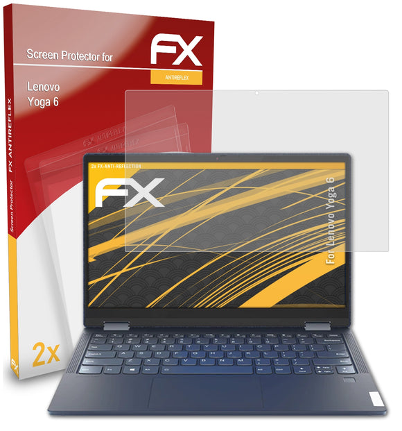 atFoliX FX-Antireflex Displayschutzfolie für Lenovo Yoga 6
