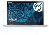 Schutzfolie Bruni kompatibel mit Lenovo Yoga 700 14 inch, glasklare (2X)