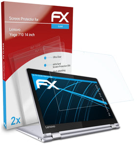 atFoliX FX-Clear Schutzfolie für Lenovo Yoga 710 (14 inch)