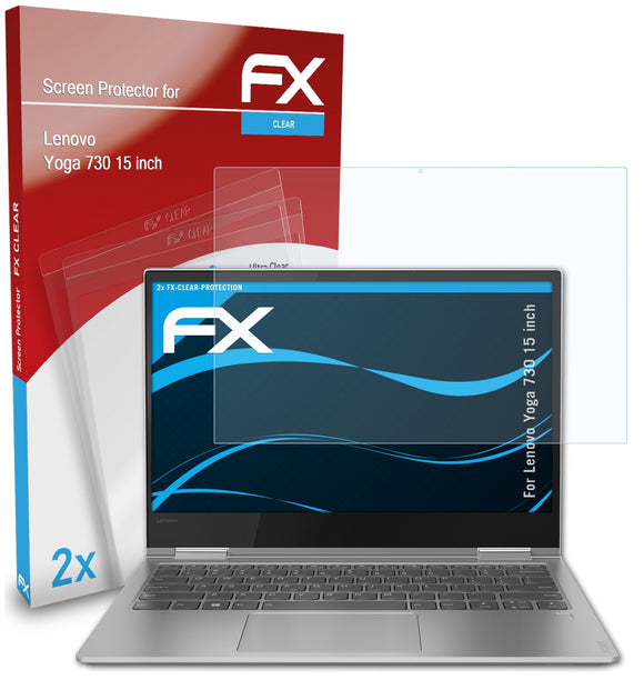 atFoliX FX-Clear Schutzfolie für Lenovo Yoga 730 (15 inch)