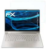 Schutzfolie atFoliX kompatibel mit Lenovo Yoga 9i 14 inch, ultraklare FX (2X)