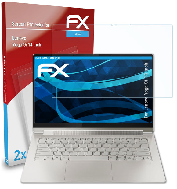 atFoliX FX-Clear Schutzfolie für Lenovo Yoga 9i (14 inch)