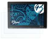 Schutzfolie Bruni kompatibel mit Lenovo Yoga Book, glasklare (2X)