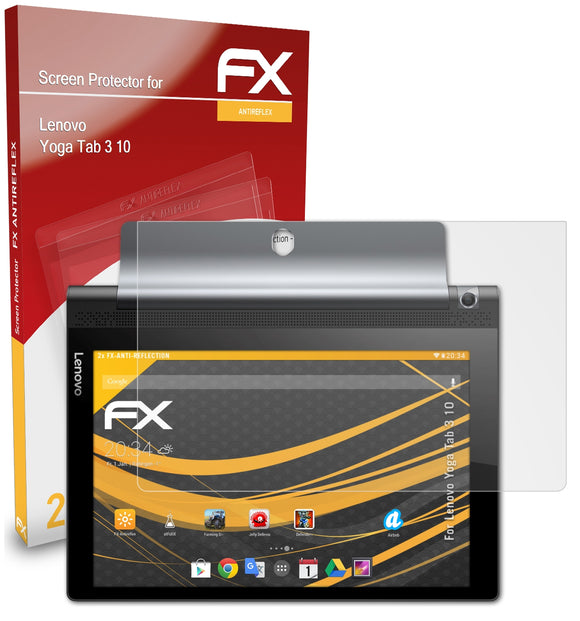 atFoliX FX-Antireflex Displayschutzfolie für Lenovo Yoga Tab 3 10