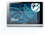 Schutzfolie Bruni kompatibel mit Lenovo Yoga Tablet 10, glasklare (2X)