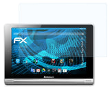 Schutzfolie atFoliX kompatibel mit Lenovo Yoga Tablet 10, ultraklare FX (2X)