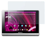Glasfolie atFoliX kompatibel mit Lenovo Yoga Tablet 10, 9H Hybrid-Glass FX