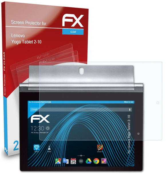 atFoliX FX-Clear Schutzfolie für Lenovo Yoga Tablet 2-10