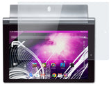 Glasfolie atFoliX kompatibel mit Lenovo Yoga Tablet 2-10, 9H Hybrid-Glass FX