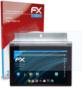 atFoliX FX-Clear Schutzfolie für Lenovo Yoga Tablet 2-8
