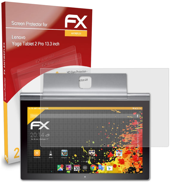 atFoliX FX-Antireflex Displayschutzfolie für Lenovo Yoga Tablet 2 Pro (13.3 inch)
