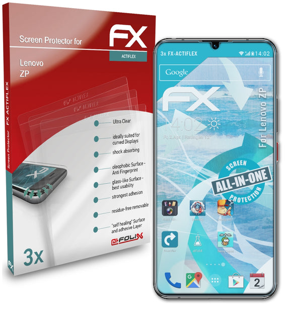 atFoliX FX-ActiFleX Displayschutzfolie für Lenovo ZP