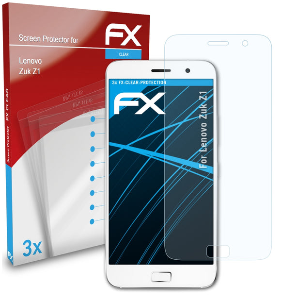 atFoliX FX-Clear Schutzfolie für Lenovo Zuk Z1