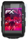 Glasfolie atFoliX kompatibel mit Lezyne Mega C GPS, 9H Hybrid-Glass FX