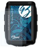Schutzfolie Bruni kompatibel mit Lezyne Mega XL GPS, glasklare (2X)