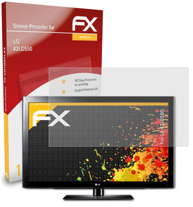 atFoliX FX-Antireflex Displayschutzfolie für LG 42LD550