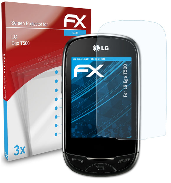 atFoliX FX-Clear Schutzfolie für LG Ego (T500)