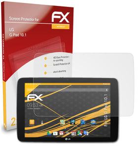 atFoliX FX-Antireflex Displayschutzfolie für LG G Pad 10.1