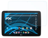 Schutzfolie atFoliX kompatibel mit LG G Pad 10.1, ultraklare FX (2X)