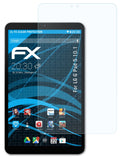 Schutzfolie atFoliX kompatibel mit LG G Pad 5 10.1, ultraklare FX (2X)