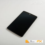 Panzerfolie atFoliX kompatibel mit LG G Pad 8.0, entspiegelnde und stoßdämpfende FX (2X)