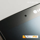 Panzerfolie atFoliX kompatibel mit LG G Pad 8.0, entspiegelnde und stoßdämpfende FX (2X)