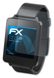 Schutzfolie atFoliX kompatibel mit LG G Watch, ultraklare FX (3X)