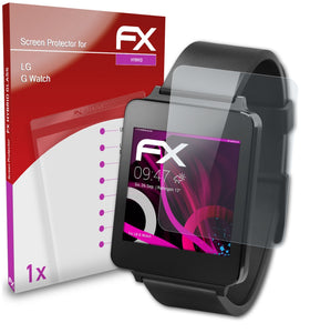 atFoliX FX-Hybrid-Glass Panzerglasfolie für LG G Watch