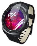 Glasfolie atFoliX kompatibel mit LG G Watch R, 9H Hybrid-Glass FX