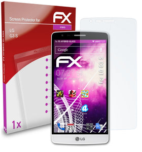 atFoliX FX-Hybrid-Glass Panzerglasfolie für LG G3 S