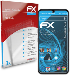 atFoliX FX-Clear Schutzfolie für LG G8X ThinQ