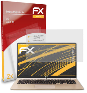 atFoliX FX-Antireflex Displayschutzfolie für LG Gram 15