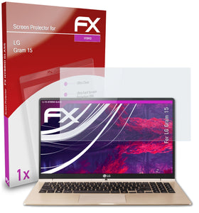 atFoliX FX-Hybrid-Glass Panzerglasfolie für LG Gram 15