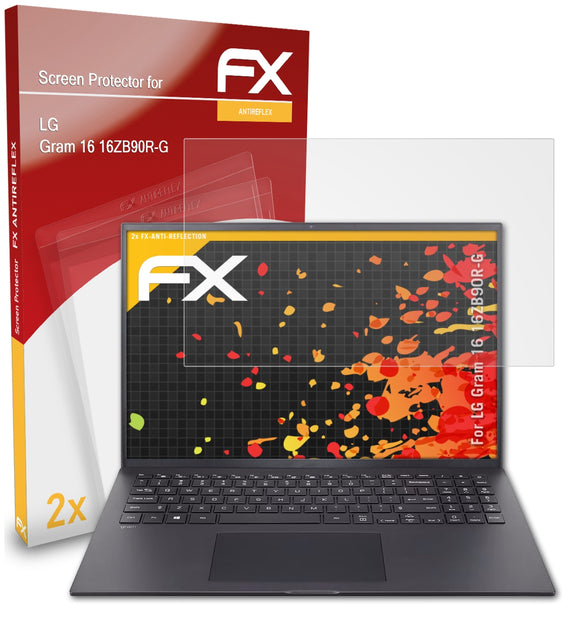 atFoliX FX-Antireflex Displayschutzfolie für LG Gram 16 (16ZB90R-G)