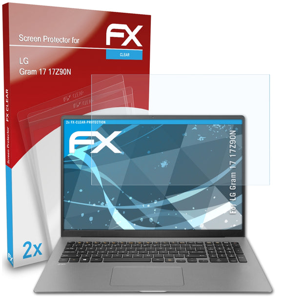 atFoliX FX-Clear Schutzfolie für LG Gram 17 (17Z90N)