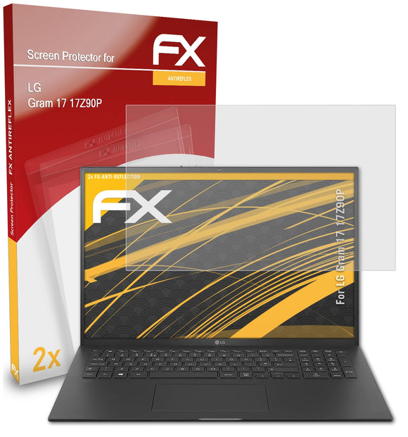 atFoliX FX-Antireflex Displayschutzfolie für LG Gram 17 (17Z90P)