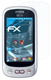 Schutzfolie atFoliX kompatibel mit LG GT350, ultraklare FX (3X)