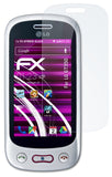 Glasfolie atFoliX kompatibel mit LG GT350, 9H Hybrid-Glass FX