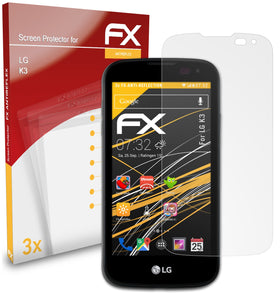 atFoliX FX-Antireflex Displayschutzfolie für LG K3