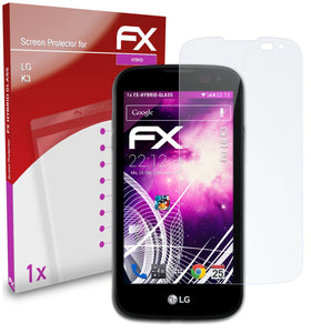 atFoliX FX-Hybrid-Glass Panzerglasfolie für LG K3