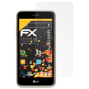 atFoliX FX-Antireflex Displayschutzfolie für LG K4 Lite (LGX230DSV)