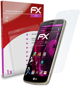 atFoliX FX-Hybrid-Glass Panzerglasfolie für LG K5