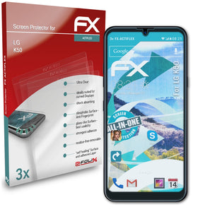 atFoliX FX-ActiFleX Displayschutzfolie für LG K50