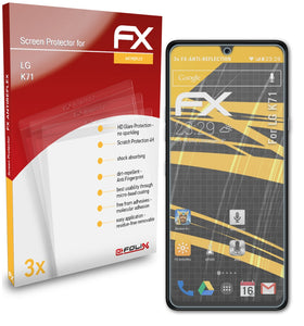 atFoliX FX-Antireflex Displayschutzfolie für LG K71