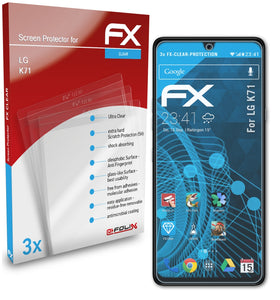 atFoliX FX-Clear Schutzfolie für LG K71