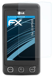 Schutzfolie atFoliX kompatibel mit LG KP500, ultraklare FX (3X)